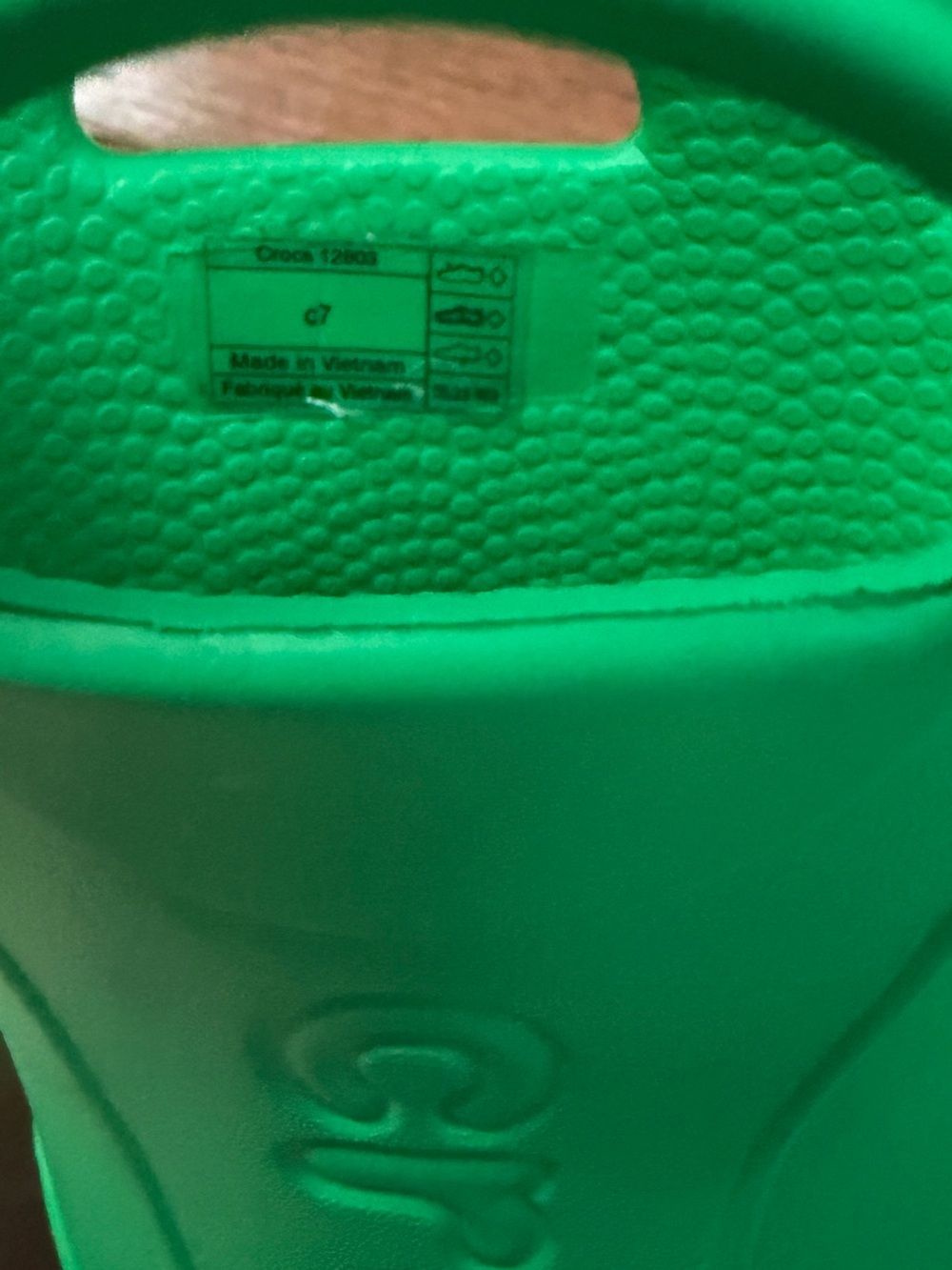 CROCS Bright Green Kids' Handle Rain Boots - Picture 4 of 8